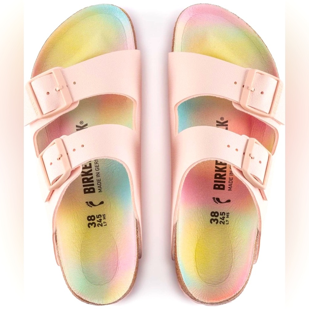 🌈 EUC Birkenstock Women's Vegan Arizona | Size 39/8 🌈